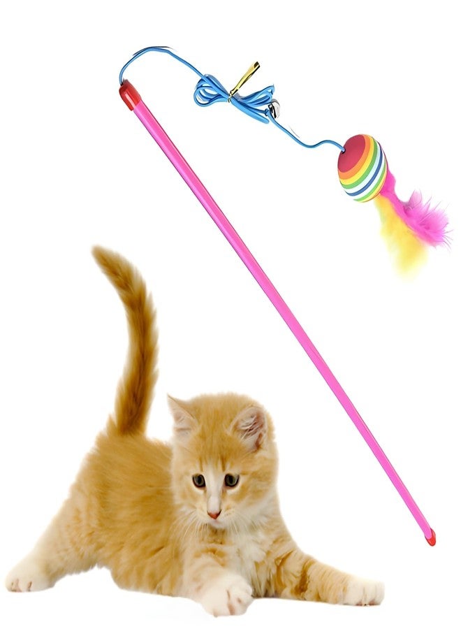 ويستيرن إرا عصا مداعبة القطط من العصر الغربي - لعبة تفاعلية للقطط، تشجع على الحركة والتحفيز الذهني، مناسبة للقطط المنزلية، أداة مثالية لتقوية الرابطة بين أصحاب الحيوانات الأليفة، تحافظ على نشاط القطط وتسليتها وسعادتها - Image 1